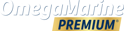 Logo OmegaMarine Premium jako doplněk stravy