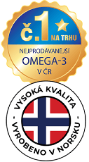 Nejprodávanější omega-3 v ČR – vyrobené v Norsku