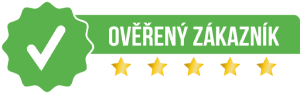 Nálepka Ověřený zákazník