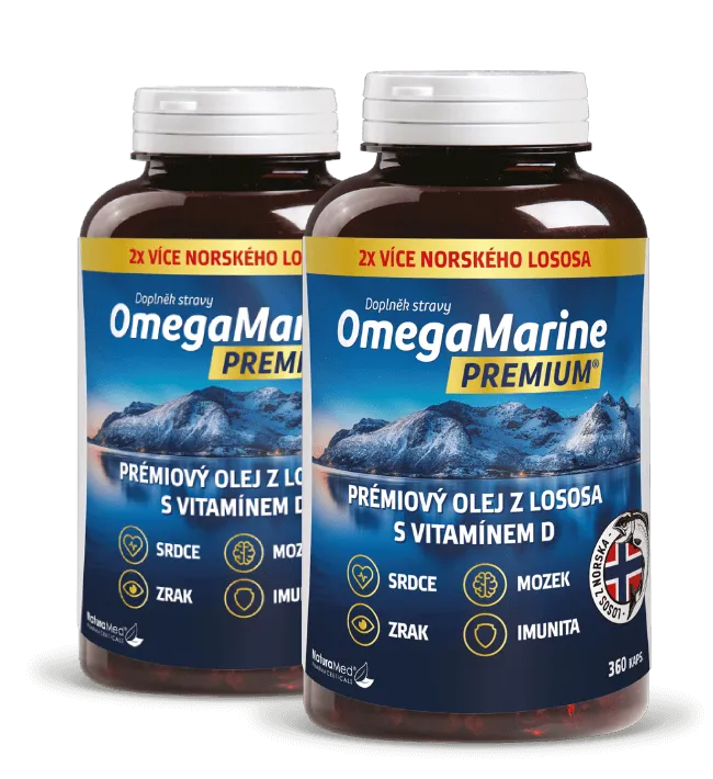 Omegamarine balení 720kapslí
